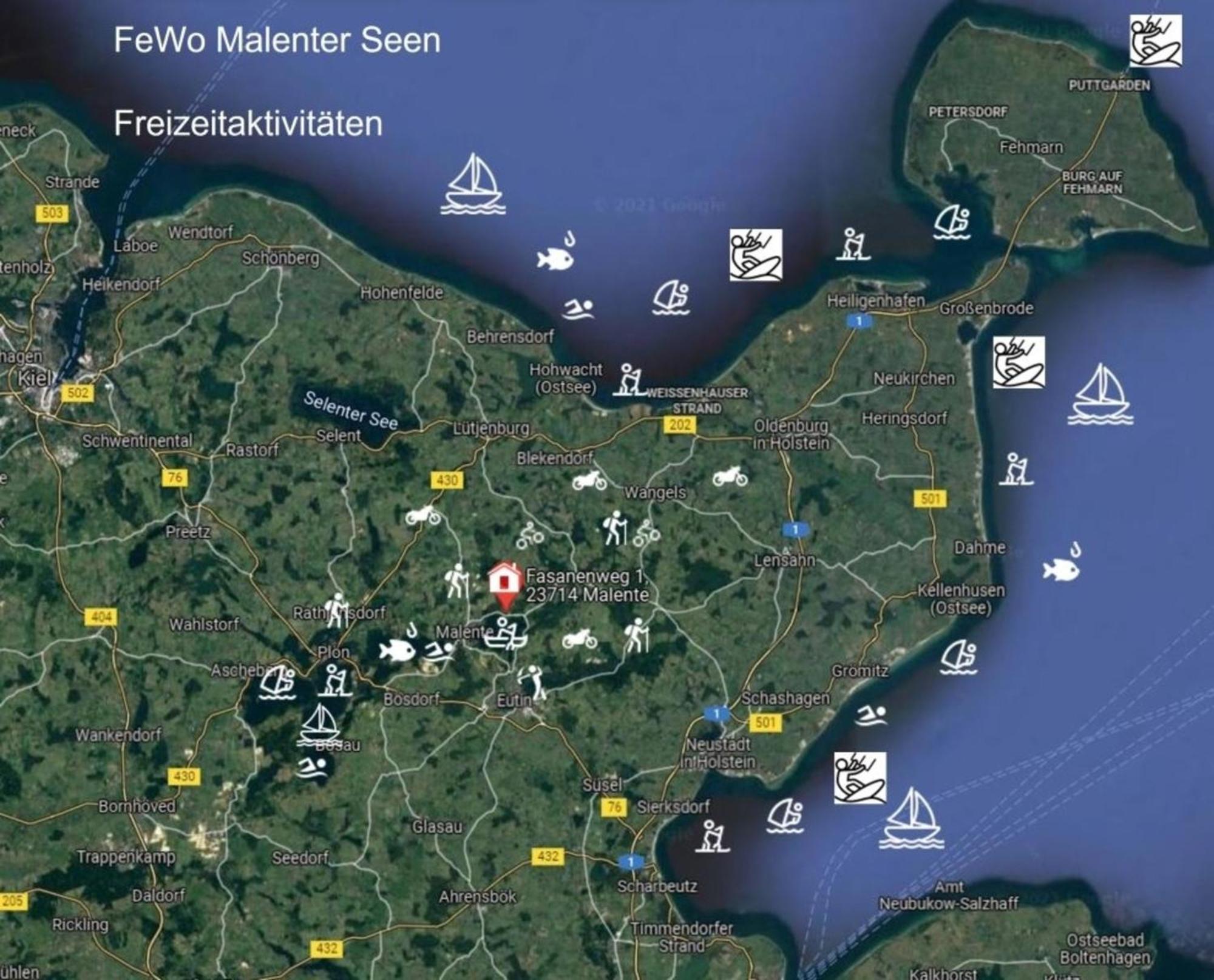 Fewo Backbord Malente Buitenkant foto